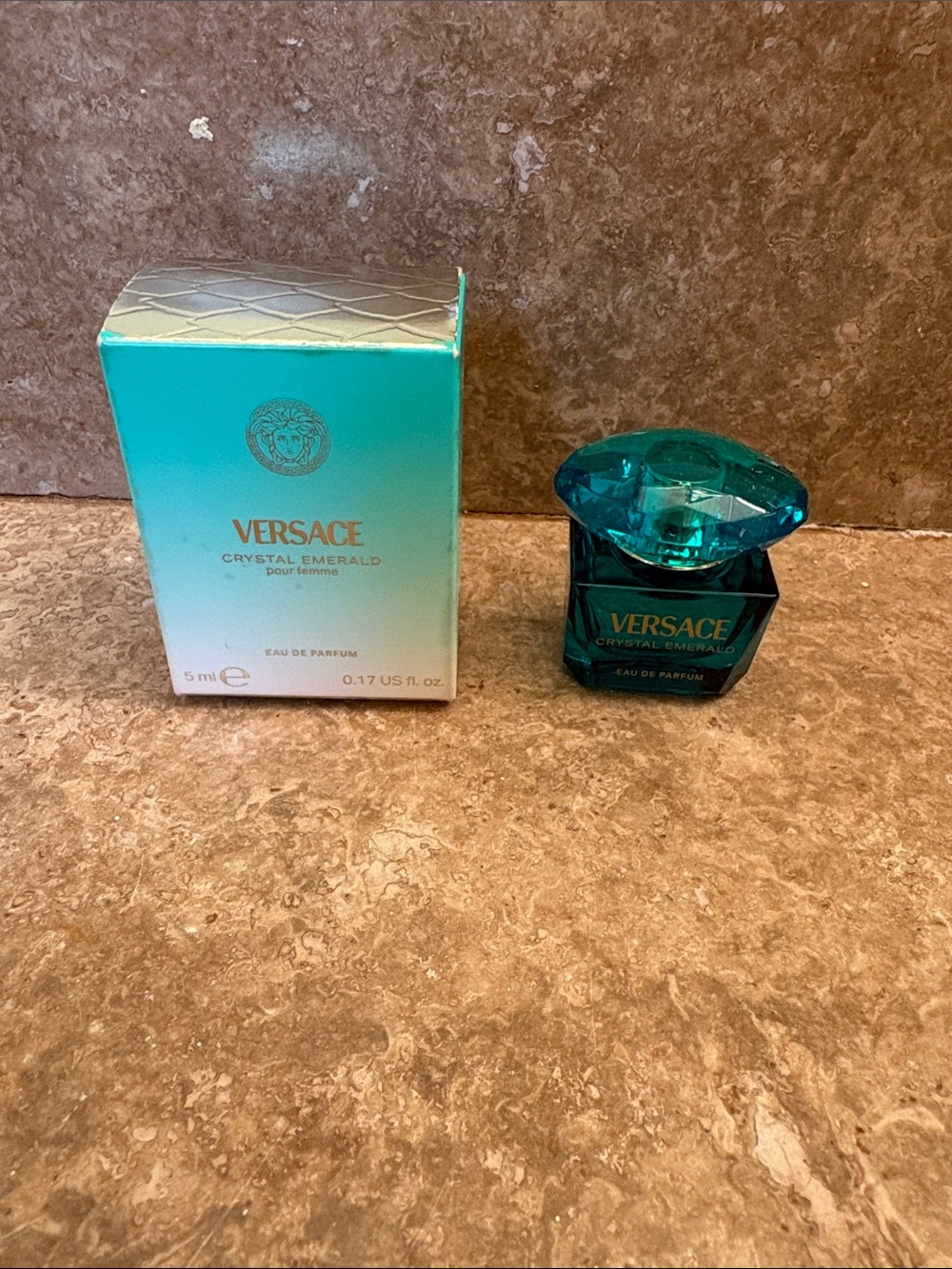 NIB Versace Crystal Emerald